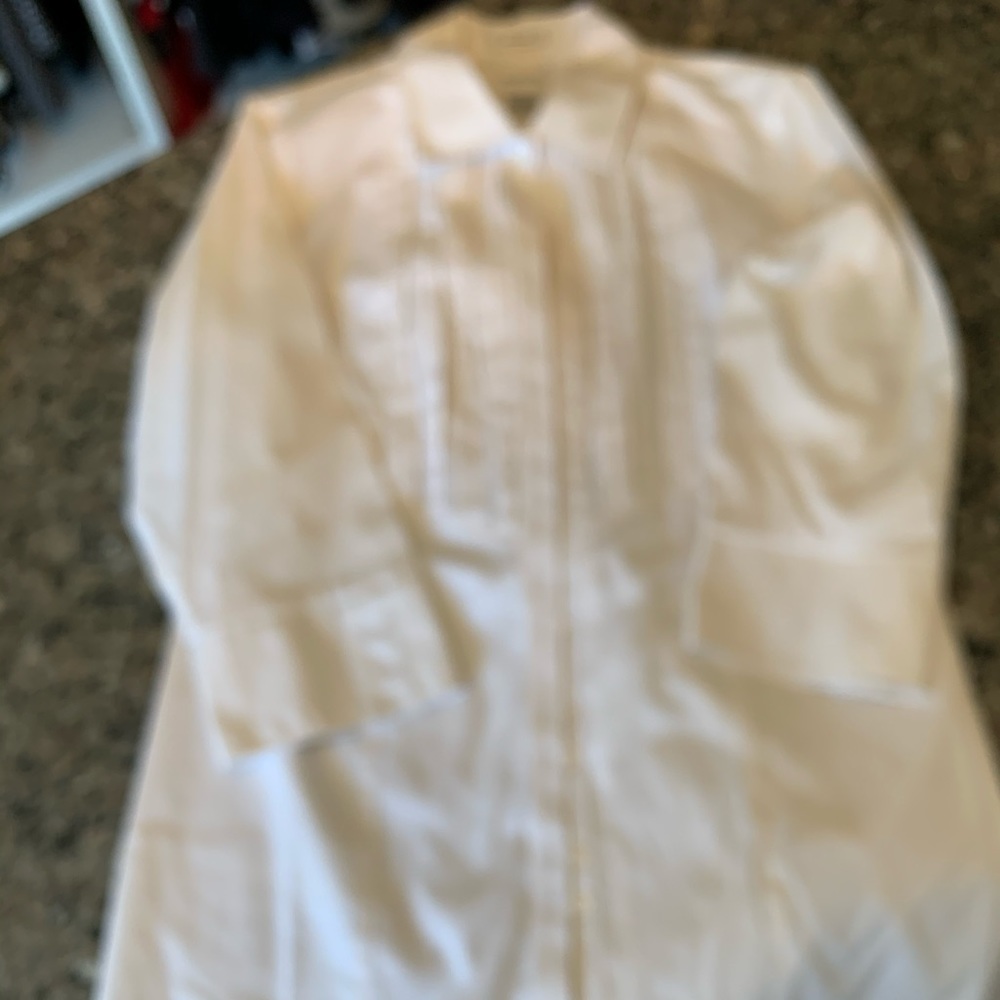White Button Down Blouse - image 2